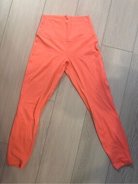 Lululemon High-Waist Align Leggings - Raspberry Cream - Size 6